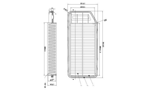Фильтр воздушный Double Force A-879, арт. DFA3434