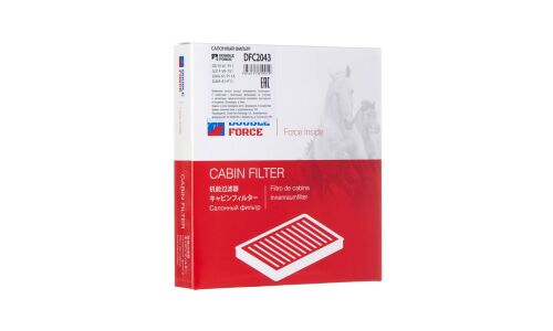 Фильтр салонный Double Force, арт. DFC2043