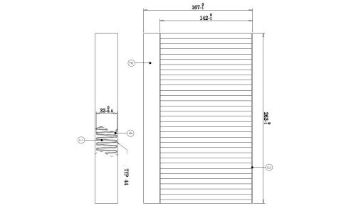 Фильтр салонный Double Force, угольный, арт. DFC26005