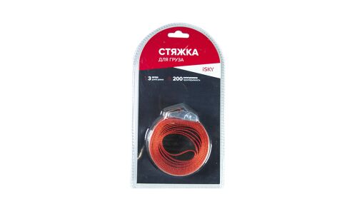 Стяжка груза iSky, 200 кг, 3 м, 25 мм, арт. iCD-2325
