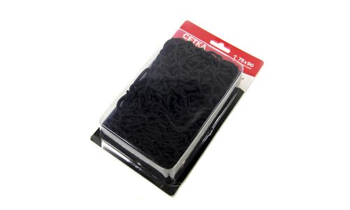 Сетка багажная iSky, 750x900мм, 4 крючка, чёрная, арт. iCN-7590