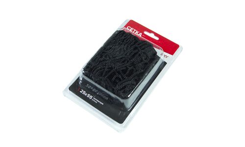 Сетка багажная iSky, 250x550мм, на липучках, чёрная, арт. iCN-2555