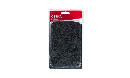 Сетка багажная iSky, 450x900мм, 2 пластиковых крючка, 2 крючка-самореза, чёрная, арт. iCN-4090