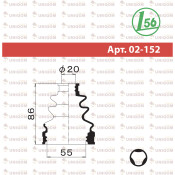 Пыльник ШРУСа Maruichi, внутренний, арт. 02-152