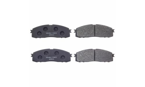 Колодки тормозные дисковые Double Force, задние, комплект на ось (4 шт), арт. DFP872