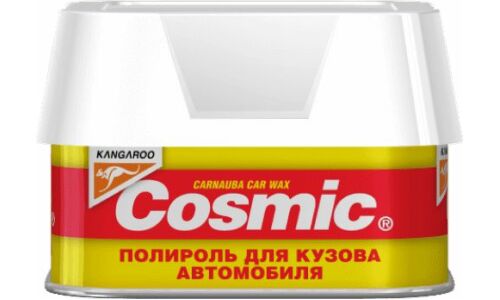Полироль кузова Kangaroo Carnauba Car Wax Cosmic, с воском карнауба, с защитой от дождя, солнечных лучей и выхлопных газов, банка 200г (+губка), арт. 310400