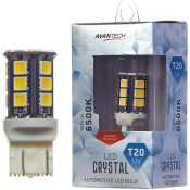 Лампа светодиодная Avantech LED Crystal W21W (W3x16d, T20), 12В, 21Вт, 6500К, 1 шт