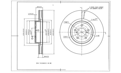Диск тормозной Avantech, арт. BR0604S