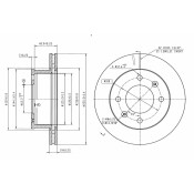 Диск тормозной Avantech, арт. BR1019S
