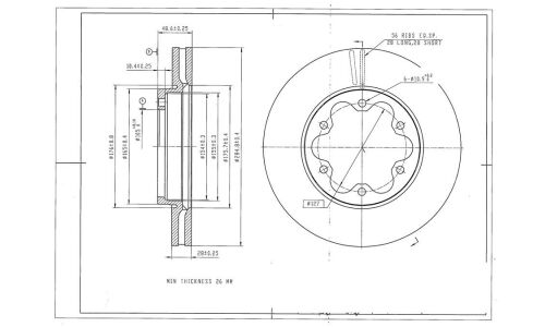 Диск тормозной Avantech, арт. BR0177S