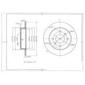 Диск тормозной Avantech, арт. BR0235S