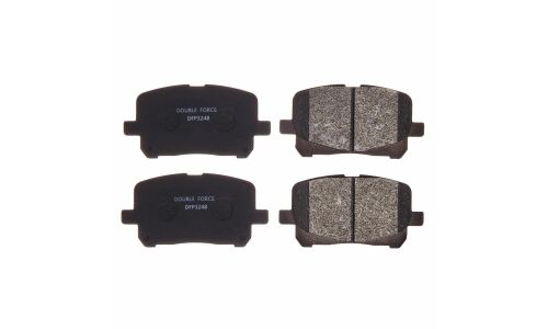 Колодки тормозные дисковые Double Force, передние, комплект на ось (4 шт), арт. DFP3248