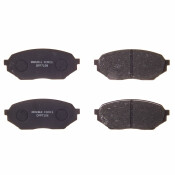 Колодки тормозные дисковые Double Force, передние, комплект на ось (4 шт), арт. DFP7108