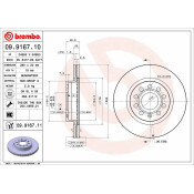 Диск тормозной Brembo, арт. 09916711