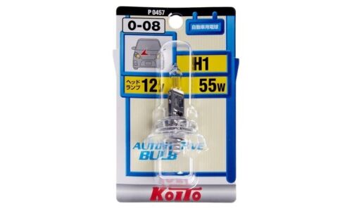 Лампа галогенная Koito Halogen H1 (P14.5s, T8), 12В, 55Вт, 3200К, 1 шт, арт. P0457