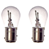 Лампа Koito P27/5W (BAY15d, S25), 12В, 27/5Вт, комплект 2 шт, арт. P4532