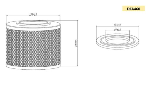 Фильтр воздушный Double Force A-460, арт. DFA460
