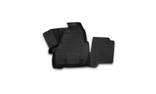 Коврик модельный Autofamily Element 3D, для Ford Transit, для переднего ряда, полиуретан, черный цвет, 1 шт, арт. NLC.3D.16.60.310k