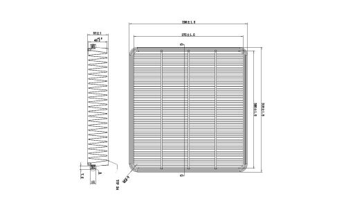 Фильтр воздушный Double Force A-1030, арт. DFA1030