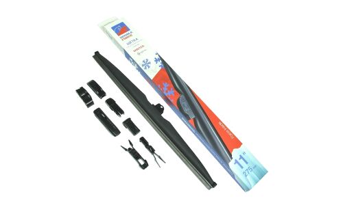 Щетка стеклоочистителя Double Force 275мм (11") каркасная, зимняя, крепления J-Hook, Side Pin (P&H), Pinch Tab, Push Button, 1 шт, арт. DFW11