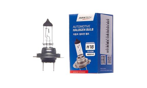Лампа галогенная Avantech Halogen Bulb H18 (PY26d-1, T11), 12В, 65Вт, 3200К, 1 шт, арт. AB0045