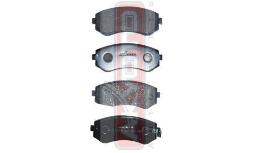 Колодки тормозные дисковые Akyoto, передние, комплект на ось (4 шт), арт. AKD-1104