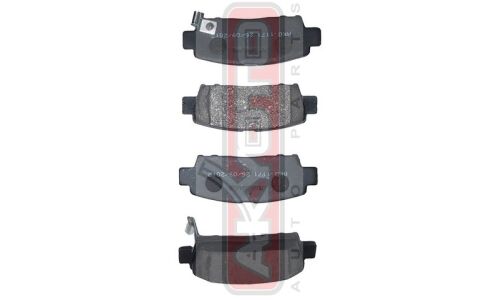 Колодки тормозные дисковые Akyoto, задние, комплект на ось (4 шт), арт. AKD-1171