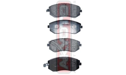 Колодки тормозные дисковые Akyoto, передние, комплект на ось (4 шт), арт. AKD-1286
