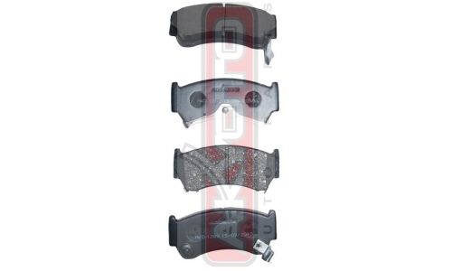 Колодки тормозные дисковые Akyoto, передние, комплект на ось (4 шт), арт. AKD-1289