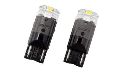 Лампа светодиодная Koito (Polarg) LED W5W (W2.1x9.5d, T10), 12В, 1.25Вт (соответствует 5Вт), синяя, комплект 2 шт, арт. P2914B