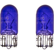 Лампа Koito (Polarg) Color Bulb W5W (W2.1x9.5d, T10), 12В, 5Вт, фиолетовая, комплект 2 шт, арт. P8613V