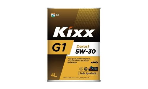 Масло моторное Kixx G1 5w30, синтетическое, API SN RC, ILSAC GF-5, для бензинового двигателя, 4л, арт. L210744TE1
