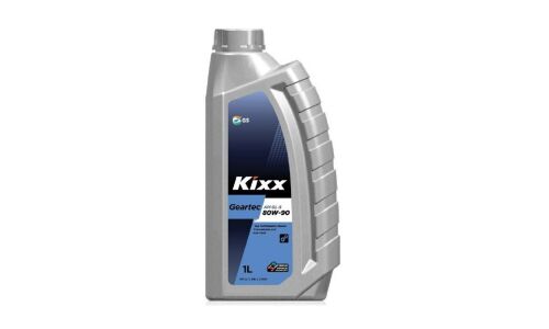 Масло трансмиссионное Kixx Geartec 80w90, полусинетическое, API GL-5, для МКПП и мостов, 1л, арт. L2983AL1E1