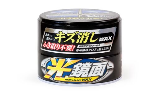 Полироль кузова Soft 99 Scratch Clear, для восстановления лакокрасочного покрытия тёмных автомобилей, банка 200г (+салфетка), арт. 00420