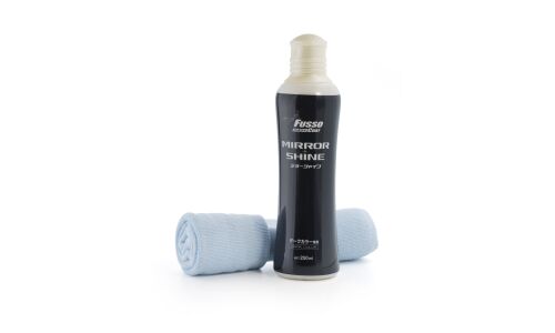 Полироль кузова Soft 99 Fusso Coat Mirror Shine 9 Months, защитный, для усиления блеска тёмных автомобилей, бутылка 250мл (+салфетка), арт. 00352
