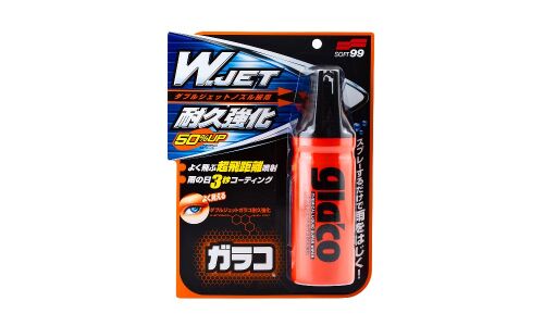 Антидождь Soft 99 Glaco «W» Jet Strong, для стёкол, с водоотталкивающим эффектом, аэрозоль 180мл, арт. 04169