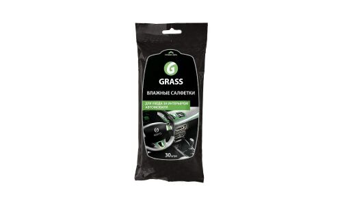 Влажные салфетки для ухода за интерьером автомобиля Grass, арт. IT-0311