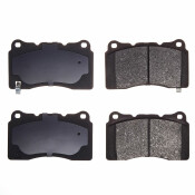 Колодки тормозные дисковые Double Force, передние, комплект на ось (4 шт), арт. DFP3241