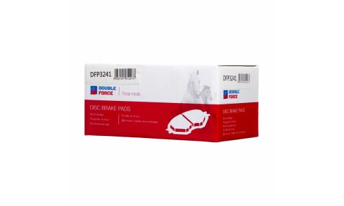 Колодки тормозные дисковые Double Force, передние, комплект на ось (4 шт), арт. DFP3241