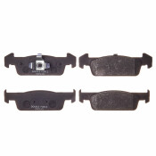 Колодки тормозные дисковые Double Force, передние, комплект на ось (4 шт), арт. DFP1421