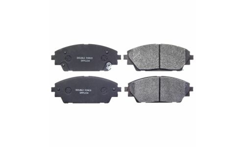 Колодки тормозные дисковые Double Force, передние, комплект на ось (4 шт), арт. DFP1234