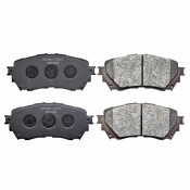 Колодки тормозные дисковые Double Force, передние, комплект на ось (4 шт), арт. DFP3182