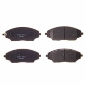 Колодки тормозные дисковые Double Force, передние, комплект на ось (4 шт), арт. DFP1402