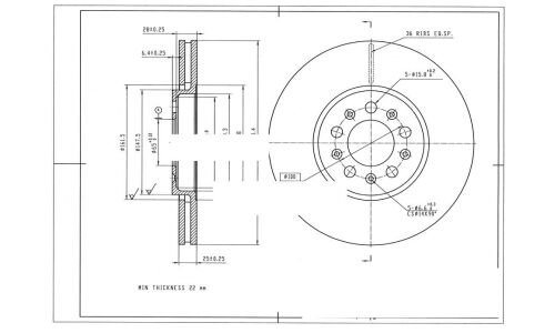 Диск тормозной Avantech, арт. BR3014S