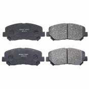 Колодки тормозные дисковые Double Force, передние, комплект на ось (4 шт), арт. DFP1571