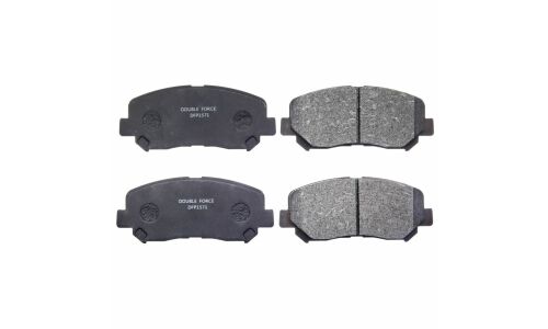 Колодки тормозные дисковые Double Force, передние, комплект на ось (4 шт), арт. DFP1571