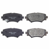 Колодки тормозные дисковые Double Force, задние, комплект на ось (4 шт), арт. DFP2028
