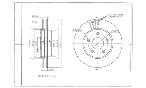 Диск тормозной Avantech, арт. BR3029S