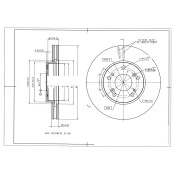 Диск тормозной Avantech, арт. BR3043S