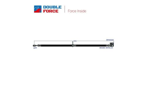 Шланг тормозной DOUBLE FORCE, арт. DFH0103